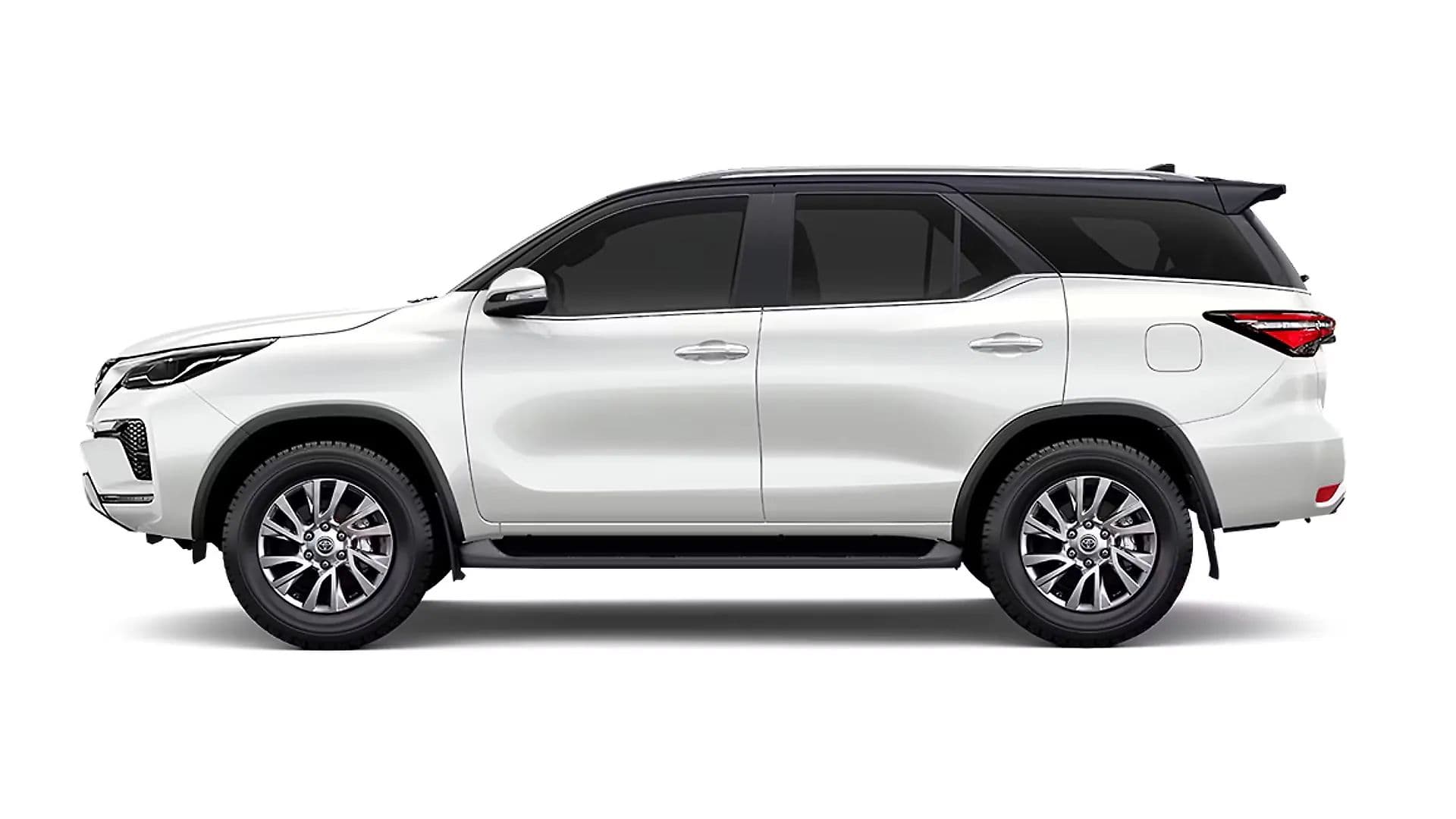 Toyota Fortuner Legender in Platinum White Pearl with Black Roof
