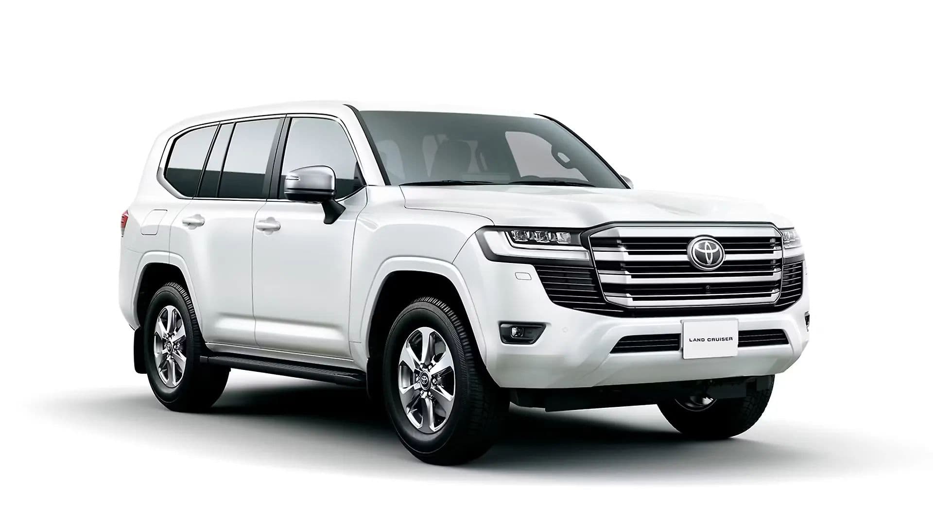 Toyota Land Cruiser in Precious White Pearl